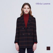 올리비아로렌 올리비아로렌 _체크 버튼장식 자켓_VOPFUVW9221