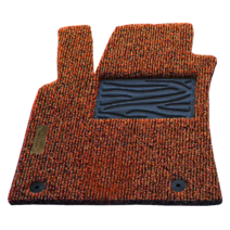 퓨어그래스 BMW 7시리즈 4세대 E65 E66 E67 E68 730i 735i 740i 745i 750i 760i AlpinaB7 730d 740d 745d 프리미엄 코일매트, 1열, 추가안함, 썬라이즈 오렌지