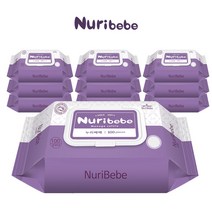 마미요 누리베베 아기물티슈 캡형 100매X10팩