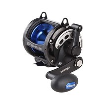 Okuma Solterra SLX 싱글 스피드 클로즈드 프레임 레버 드래그 바닷물 트롤링 릴 SLX-30b 540야드 - 18.1kg(40파운드) 블랙