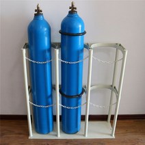 가스통 거치대 산소통 고정 LPG 보관대 보관함, 40L 4화이트