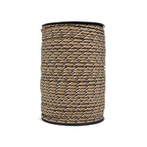 등산용 자일 로프 클라이밍 로프 밧줄 550 군용 9코어 paracord 100m 야외 낙하산병 견인 구조 번들 텐트 등반, 가벼운 위장