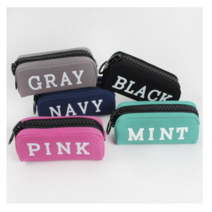 톡톡팬시 빅지퍼 컬러 필통, 핑크, 10개