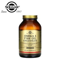솔가 오메가3 지방산 EPA DHA 분자증류 피쉬 오일 농축 Solgar Fish Oil 120 소프트젤