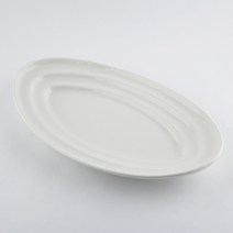 세선 타원 큰접시(대) 55x32x8cm 케이터링 부페접시 특대접시