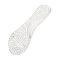 1 쌍 여성 실리콘 젤 마사지 아치 지원 Insoles Orthotic Flatfoot Foot Cocoon 하이힐 신발 패드 4.6