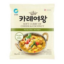 [정원] 청정원 카레여왕 치즈 코코넛 108g 분말(4인분), 1개