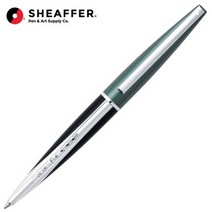 쉐퍼 타라니스 메탈 그린 CT 볼펜 (94462) 내장심-블루M, 1개, 색상