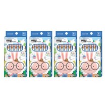모나미 어린이집 생일 선물 답례품용 모니주 연필 B 10p, 랜덤 발송, 6개