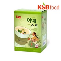 KSB 컵스 즉석 야채 스프 12g X 50T MI