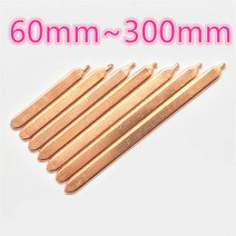 동관 구리 동 파이프 CPU GPU RAM 히트 튜브 노트북 쿨러 플랫 싱크 컴퓨터 60mm300mm 1 개, 8.13mm