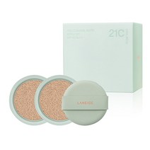 라네즈 네오 쿠션 퍼프 + 매트리필 15g x 2p 세트, 2세트, 21C