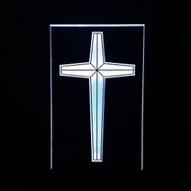 [천삼백케이] [피에이치 원] PH 십자가 LED 무드등, 단품