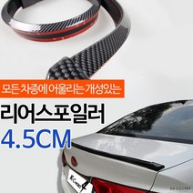 TTY845257 디아코니아 [달리자] 리어스포일러 - 카본블랙 4.5cm / 자동차