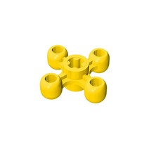 랙기어 MOC 기어 시리즈 하이테크 DIY 작은 입자 빌딩 블록 호환 회전 플랫폼 차동 랙, Yellow 32072