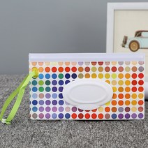 티슈케이스 휴지 물티슈 각티슈 커버 케이스 상자 청소 편리한 보관 가방 간편 운반 EV 티슈 컨테이너 인쇄, 한개옵션1, 05 05