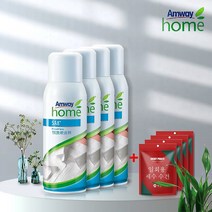 암웨이 SA8 프리워시 스프레이 세제 350ML + 일회용 개별포장 수건, 4병1400g