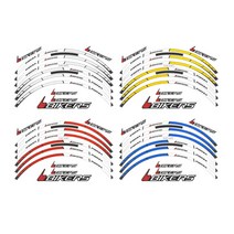 2021 혼다 포르자350 테두리 휠 테입 필름 테이프 스티커 바이커스, White - 화이트