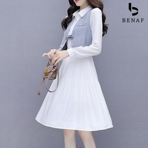 베나프 플로 데님조끼 원피스_BG1OP037