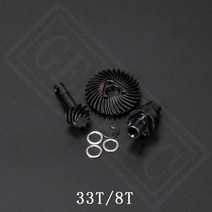 평기어 헤비 듀티 베벨 헬리컬 오버 드라이브 기어 248t 278t 308t RC소품, 33티 8티