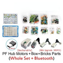 중국레고 레고호환 385pcs 업그레이드 wedo 3.0 로봇 공학 건설 세트 빌딩 블록 45300 wedo 2.0 스팀 교육 diy 완구와 가능, cp00058-세타-n