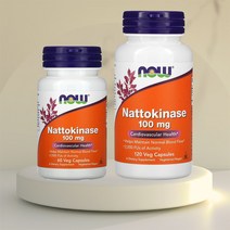 나우푸드 나토키나제 낫토키나제 낫또키나제 나토키나아제 캡슐, 120정