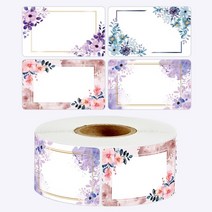 50-250pcs 35cm 꽃 이름 레이블 주방 빈 필기 날짜 스티커 냉장고 냉동고 식품 저장 중소 기업, 05 QY2086-100pcs