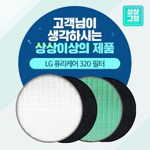 LG퓨리케어 LG320 공기청정기 필터 AS128VWA -, THE프리미엄형(H13등급/헤파알레