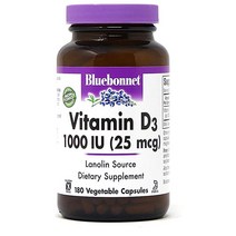 블루보넷 비타민D3 1000IU 180정 베지캡슐 BlueBonnet Vitamin