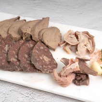 머릿고기 뽈항정 수육 간 허파 오소리 내장세트 모듬수육 돼지 부속고기, 모듬수육 120g