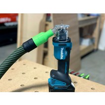 페스툴 27mm Locking 더스트 어댑터 for 마끼다 Drywall 컷 아웃 툴 - XOC02Z