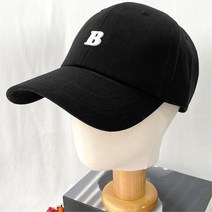 긴챙모자 남자 코튼 b로고 볼캡 야구모자 남자모자 모자추천