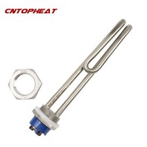 돼지꼬리히터 sus304 1 bsp 32mm 220v380v 1kw2kw3kw4kw, 220v, 3kw 260mm, 잠금 너트로