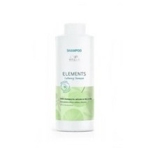 NEW 웰라 엘리먼츠 카밍 샴푸 1000ml 파라벤 프리 실리콘 프리 건조하고 민감한두피, 펌프 X