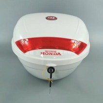 혼다 탑박스 DIO 소형 SCR 레트로 슈퍼커브 감성 비전 110 테일박스, 01 펄 화이트
