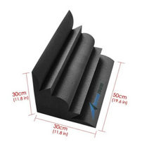 방음 스펀지 흡음재 부스 패널 arrowzoom 베이스 트랩 스튜디오 폼 흡음 음향 처리 az1036 az1133 az1138 az1160 az1161 az1162 az1169, 베이스스트랩 50cm kk1043, 12개, 검은색