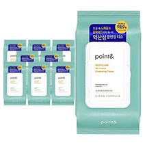 포인트 딥클린 클렌징티슈, 80매, 9개