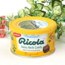리콜라 스위스 캔디 (허브) - 캔 100g, 단품