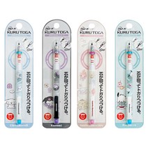 유니 산리오 쿠루토가 샤프 0.5mm 4종 옵션, 0.5mm/산리오친구들