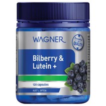 Wagner Bilberry & Lutein+ 120 Capsules, 1개