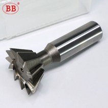 밀링커터 컷터 절삭공구 BB HSS Dovetail 커터 45 55 60도 8mm 16mm 25mm 엔드 밀 고속 스틸, 60 Degree, 35mm