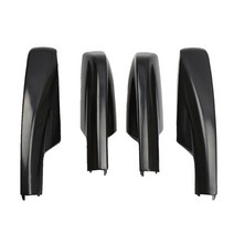 자동차 루프백 자동차 천장캐리어도요타 하이랜더 XU20 용 블랙 루프 랙 커버 레일 엔드 쉘 교체 2001 액, 1개