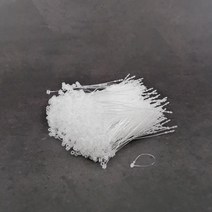 KP 택끈(소 8.5cm)약1000개입 라벨끈 상표끈