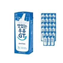 남양 맛있는 우유 GT, 180ml, 12개