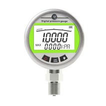 정밀 압력 디지털 진공계 측정기 게이지 수압 유압 센서, 0.1-0 mPA(0.4등급 정확도)