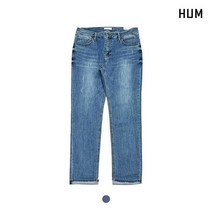[HUM]남ML톤 워싱 크롭 테이퍼드핏 데님FHPRDDT104P