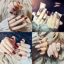 가을 네일팁 24p, 타입10