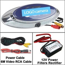 무선후방카메라 화물차 어라운드뷰 블루투스 ZIQIAO픽업 에지 익스플로러 로고 HD 후면, Camera with Filters