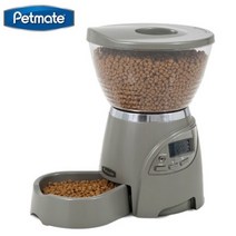 펫메이트 리비스트로 자동급식기 5LB(배터리별도구매)-그레이, 상세페이지 참조
