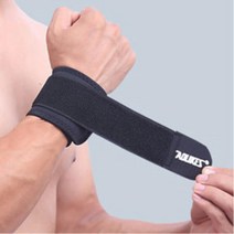 헬스 압박 벨크로 손목보호대 스트랩 가드 헬스손목스트랩 손목고정 손목아대, 레드블랙